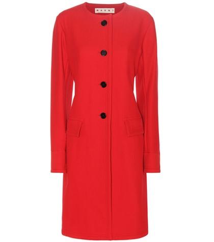 Marni Cotton-blend Twill Coat