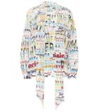 Philosophy Di Lorenzo Serafini Printed Silk Blouse