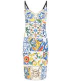 Dolce & Gabbana Majolica Silk-blend Dress