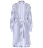 Acne Studios Derin Striped Cotton Dress