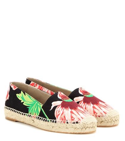 Stella Mccartney Floral Printed Espadrilles