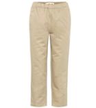 Marni Cotton And Linen Trousers