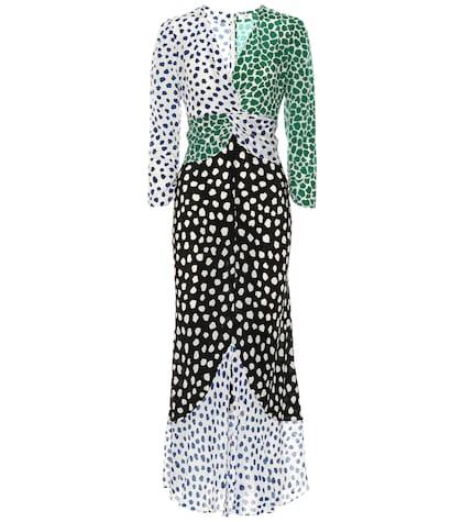 Rixo Chelsea Silk Dress