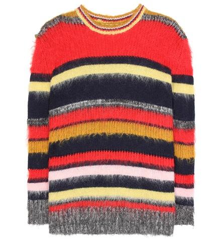 Alexachung Oversized Cotton And Mohair-blend Sweater