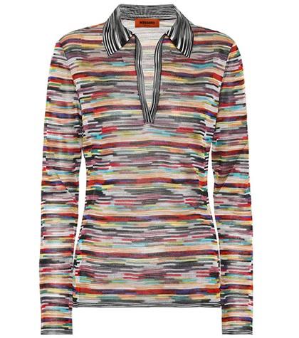 Valentino Striped Knit Shirt