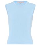 Carolina Herrera Cotton-blend Sleeveless Sweater