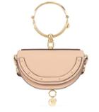 Olympia Le-tan Small Nile Minaudière Leather Crossbody Bag