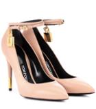 Tom Ford Padlock Leather Pumps