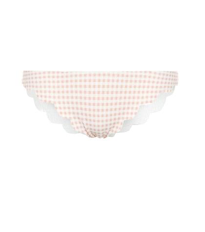 Marysia Broadway Gingham Bikini Bottoms