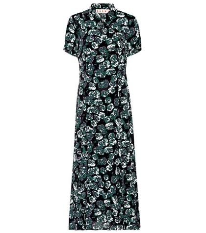 Carolina Herrera Printed Midi Dress