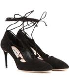Rick Owens Suede Lace-up Pumps
