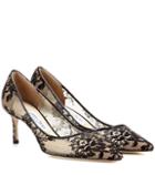 Jimmy Choo Romy 60 Lace Pumps