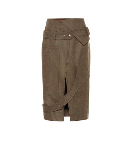 Altuzarra Driftwood Wool Skirt