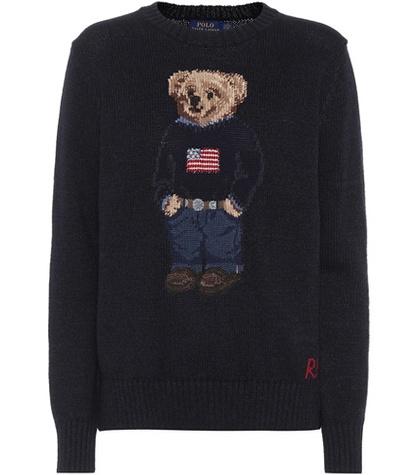 Nike Intarsia Cotton And Linen Sweater
