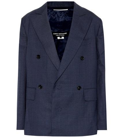 Junya Watanabe Double-breasted Wool Blazer