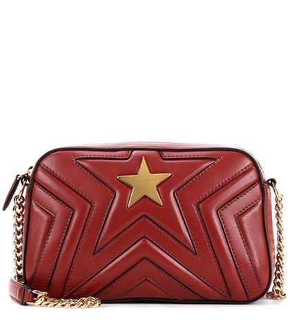 Stella Mccartney Stella Star Small Faux-leather Shoulder Bag