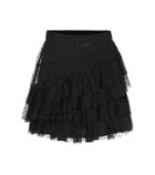 Tod's Polka-dot Tulle Miniskirt