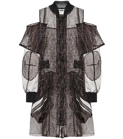 Fendi Logo Organza Jacket