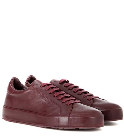Jil Sander Leather Sneakers