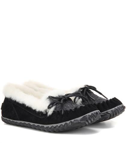 Sorel Out N About Suede Moccasins