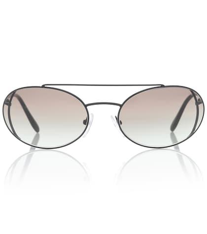 Prada Catwalk Oval Sunglasses