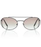 Prada Catwalk Oval Sunglasses