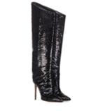 Attico Alex Sequinned Boots