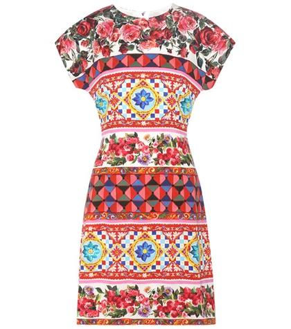 Dolce & Gabbana Patterned Dress