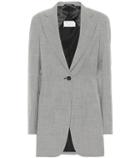 Erdem Houndstooth Wool Blazer