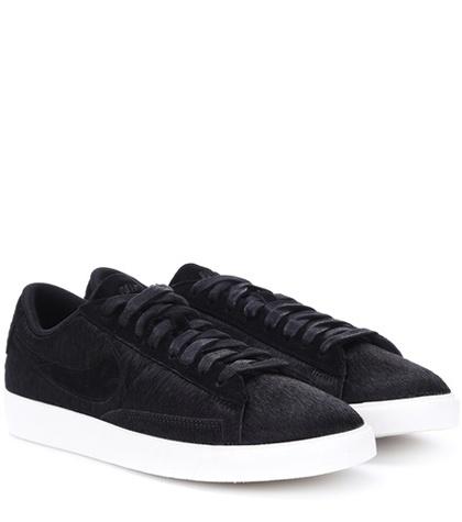 Nike Blazer Low Calf Hair Sneakers