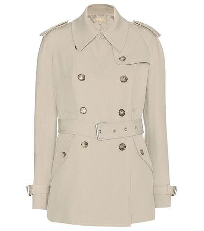 Michael Kors Collection Wool Trench Coat