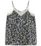 Dorothee Schumacher Pastel Flowering Silk Camisole