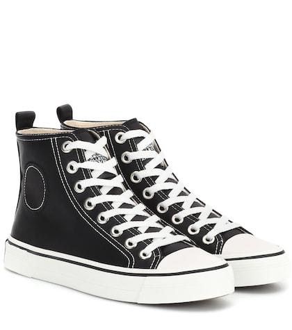 Marc Jacobs Satin High-top Sneakers