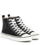 Marc Jacobs Satin High-top Sneakers