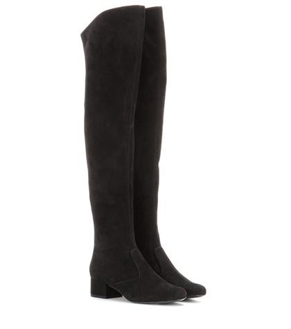 Burberry Suede Over-the-knee Boots