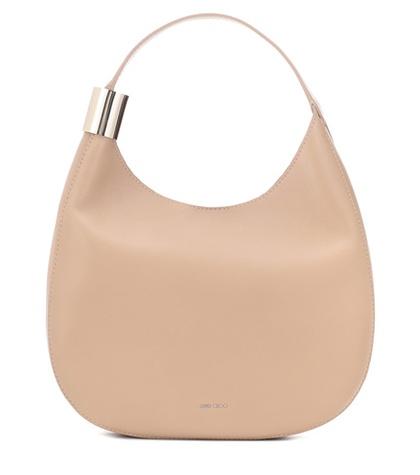 Jimmy Choo Stevie Leather Shoulder Bag