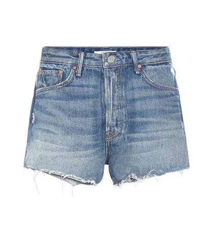 Grlfrnd Cindy Distressed Denim Shorts