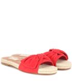 See By Chlo Valentino Garavani Suede Slip-on Sandals
