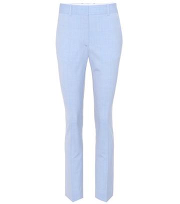 Stella Mccartney Slim Wool-blend Trousers