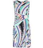 Emilio Pucci Printed Silk-blend Shift Dress