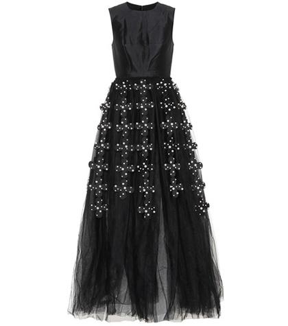 Huishan Zhang Sleeveless Wool And Silk Dress