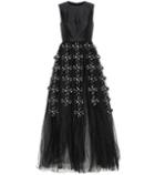 Huishan Zhang Sleeveless Wool And Silk Dress