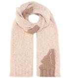 Anya Hindmarch Olina S Patch Wool-blend Scarf