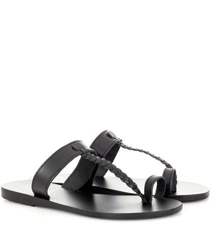 Oliver Peoples Melpomeni Leather Sandals