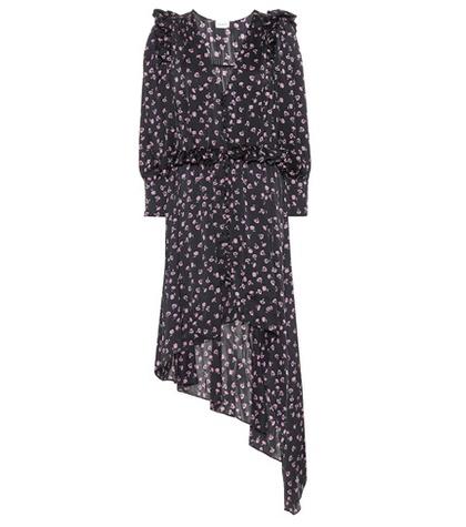 Magda Butrym Tarragona Printed Silk Dress