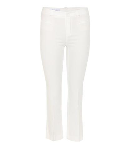 Loro Piana Quincy Flared Cotton Trousers