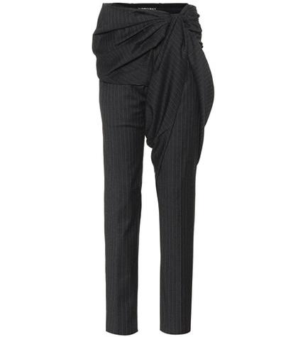 Y/project Striped Wool-blend Pants
