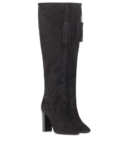 Saint Laurent Meurice 105 Suede Boots