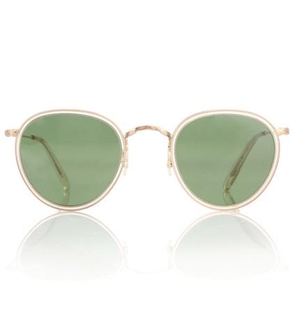 Bottega Veneta Man Rounded Sunglasses