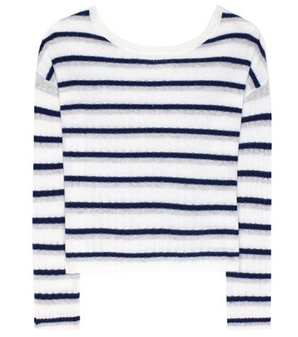 81hours Calanta Striped Cashmere Sweater